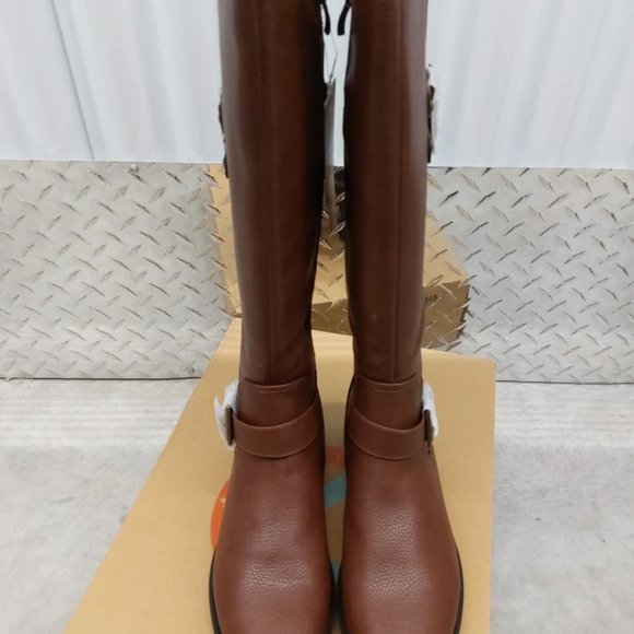 BANFF TRAIL Etiliwen women's tall warm brown water resistant boots - Picture 3 of 7